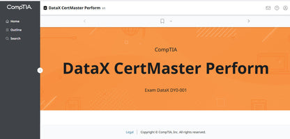 Khóa Học Online Chủ Động – CompTIA DataX CertMaster Perform (V1, 2 Tháng)