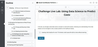 Khóa Học Online Chủ Động – CompTIA DataX CertMaster Perform (V1, 2 Tháng)