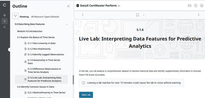 Khóa Học Online Chủ Động – CompTIA DataX CertMaster Perform (V1, 2 Tháng)