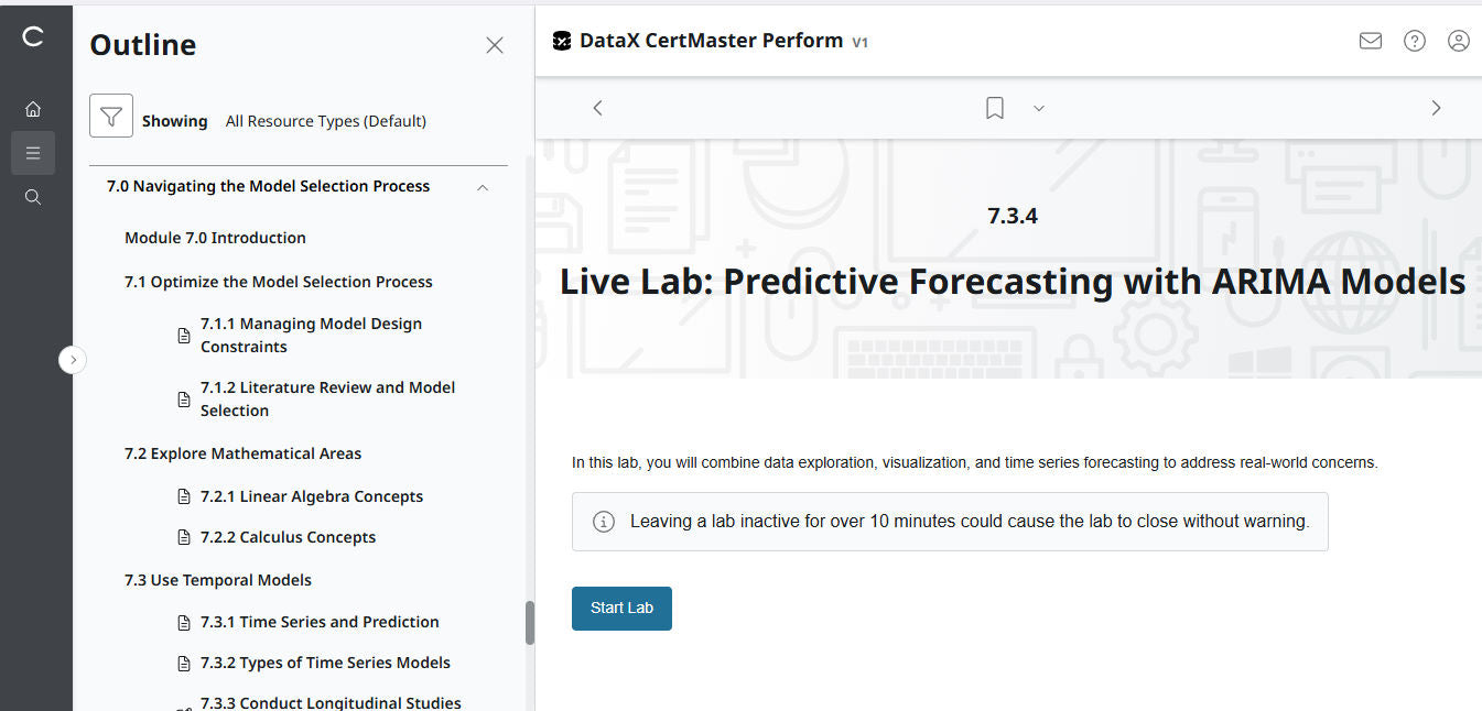 Khóa Học Online Chủ Động – CompTIA DataX CertMaster Perform (V1, 2 Tháng)