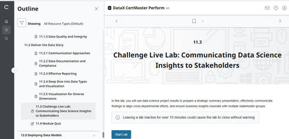 Khóa Học Online Chủ Động – CompTIA DataX CertMaster Perform (V1, 2 Tháng)