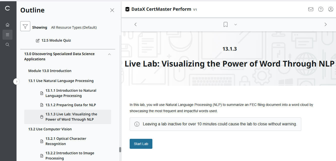 Khóa Học Online Chủ Động – CompTIA DataX CertMaster Perform (V1, 2 Tháng)