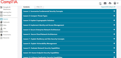 Học & Luyện Thi CompTIA Security+ (SY0-701) – Combo CertMaster Learn + Labs 3 Tháng