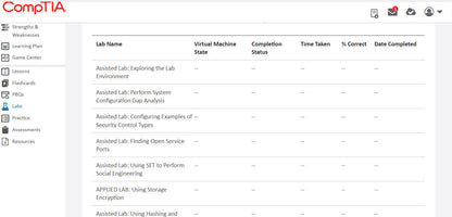 Học & Luyện Thi CompTIA Security+ (SY0-701) – Combo CertMaster Learn + Labs 3 Tháng