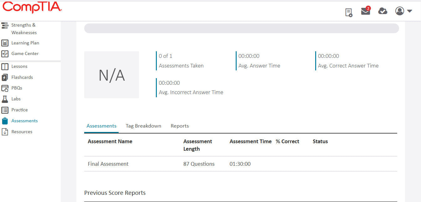 Học & Luyện Thi CompTIA Security+ (SY0-701) – Combo CertMaster Learn + Labs 3 Tháng