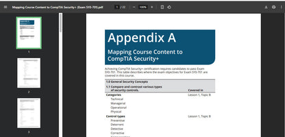 Học & Luyện Thi CompTIA Security+ (SY0-701) – Combo CertMaster Learn + Labs 3 Tháng