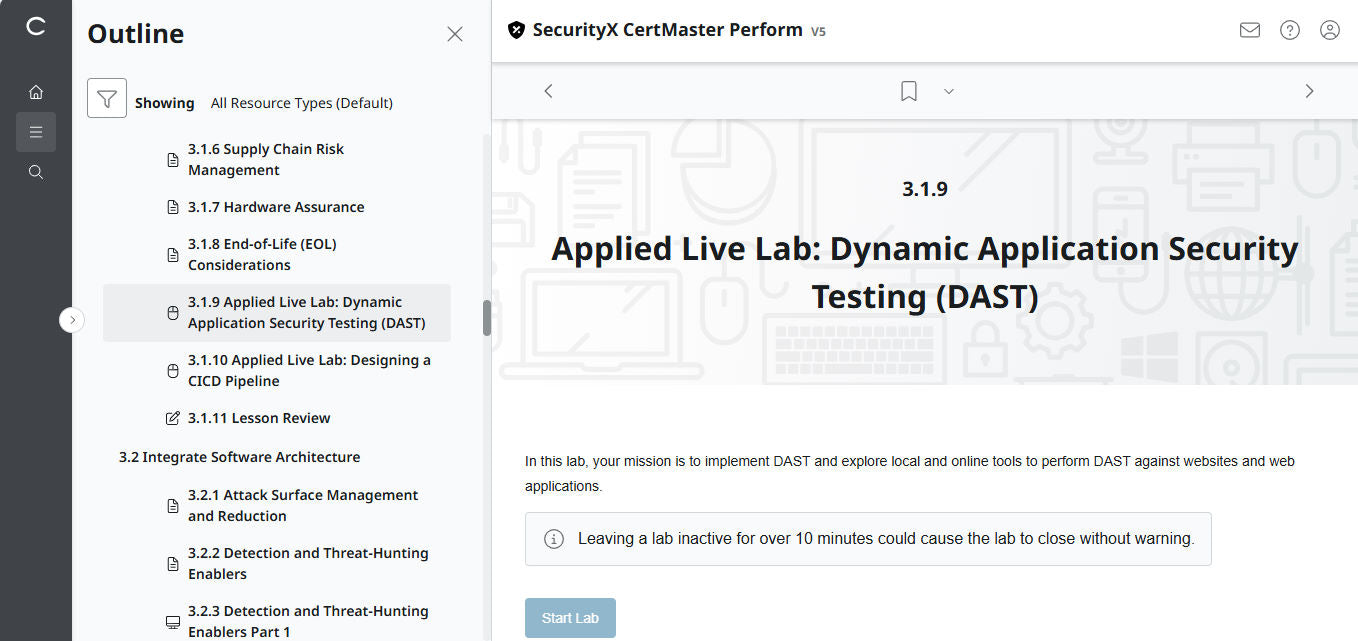 🛒 Ưu Đãi Đặc Biệt – CertMaster Perform cho CompTIA SecurityX (CASP+) CAS-005 – Truy Cập 3 Tháng