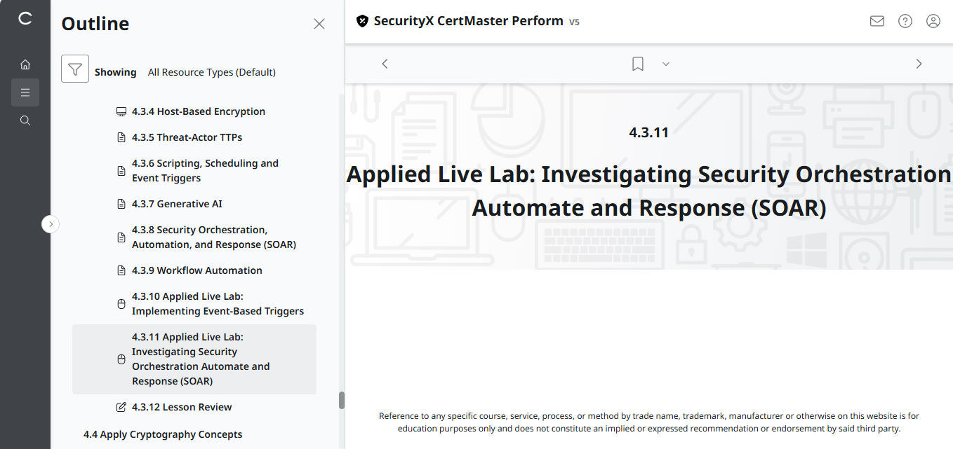 🛒 Ưu Đãi Đặc Biệt – CertMaster Perform cho CompTIA SecurityX (CASP+) CAS-005 – Truy Cập 3 Tháng