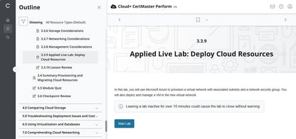 🛒Special Offer -  CompTIA Cloud+ CertMaster Perform (CV0-004) – 3-Month Access