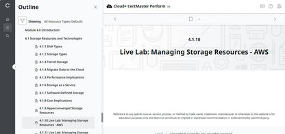 🛒Special Offer -  CompTIA Cloud+ CertMaster Perform (CV0-004) – 3-Month Access