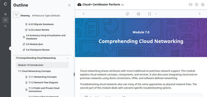🛒 Ưu Đãi Đặc Biệt – CompTIA Cloud+ CertMaster Perform (CV0-004) – Truy Cập 3 Tháng