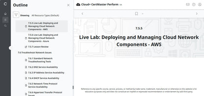 🛒Special Offer -  CompTIA Cloud+ CertMaster Perform (CV0-004) – 3-Month Access