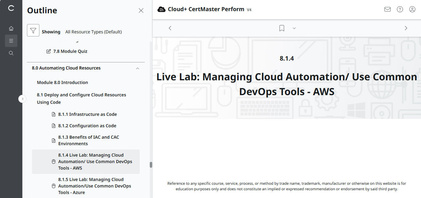 🛒Special Offer -  CompTIA Cloud+ CertMaster Perform (CV0-004) – 3-Month Access
