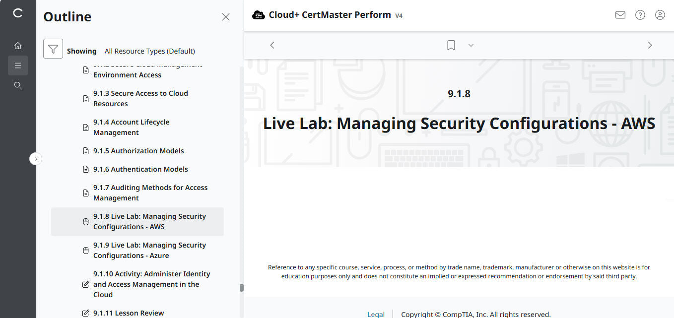 🛒Special Offer -  CompTIA Cloud+ CertMaster Perform (CV0-004) – 3-Month Access