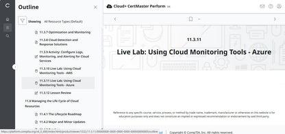 🛒 Ưu Đãi Đặc Biệt – CompTIA Cloud+ CertMaster Perform (CV0-004) – Truy Cập 3 Tháng
